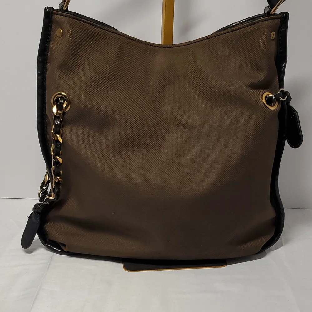 Authentic Chloe Brown and Black Women's Hobo Bag - Picture 3 of 16